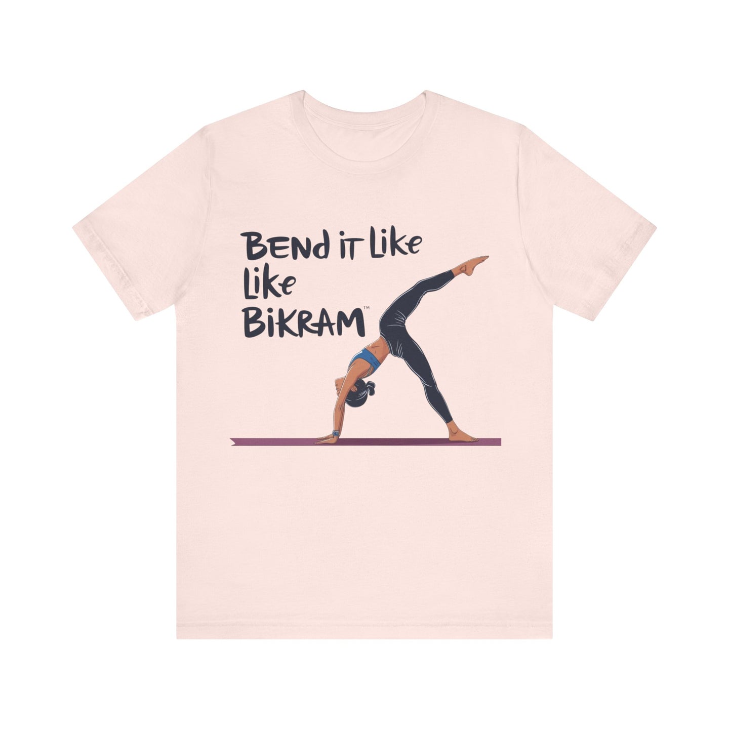 Yoga Tee Bend It Like Bikram